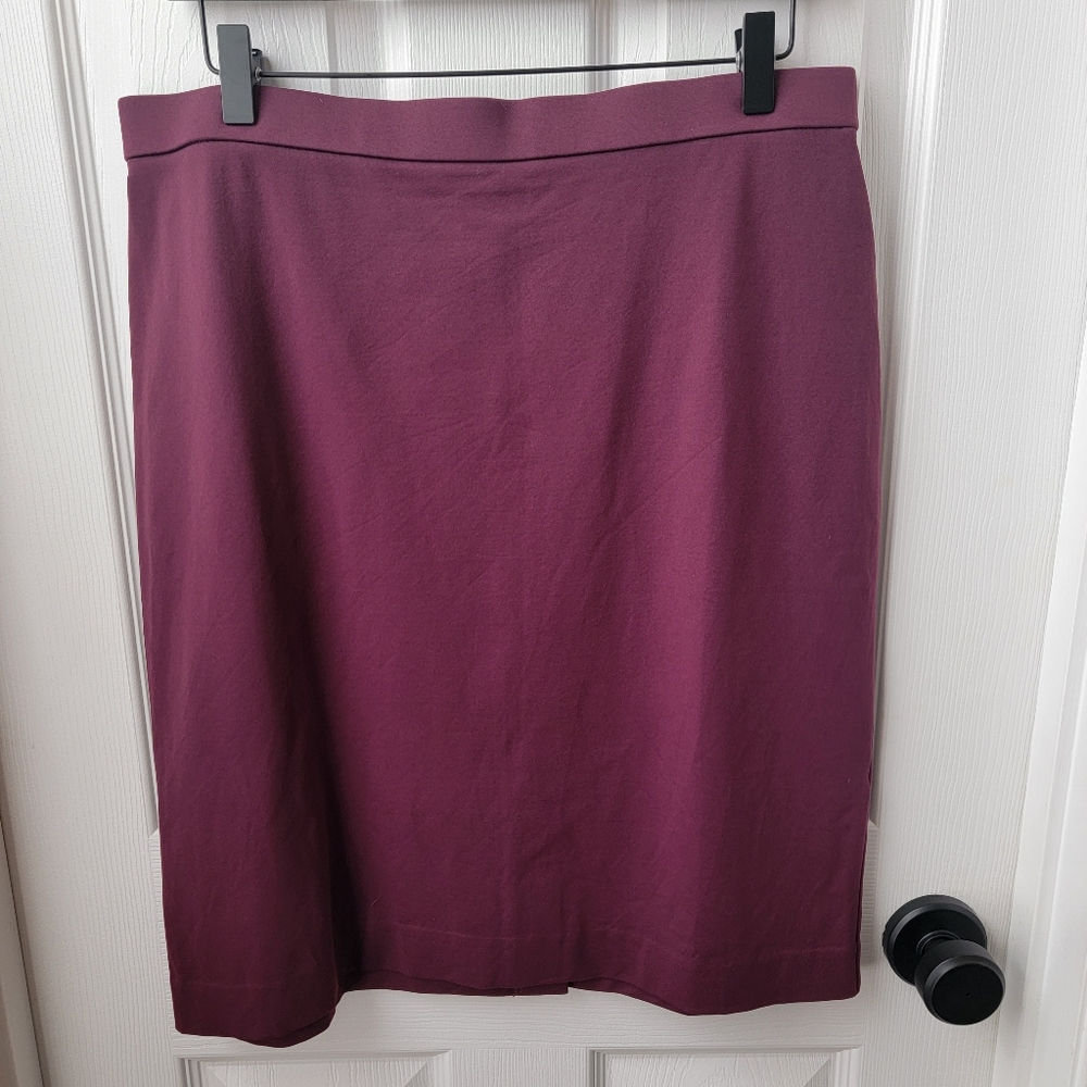 Purple Stretchy Skirt